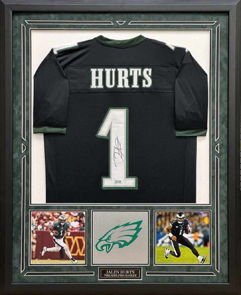 Jalen hurts sale autograph